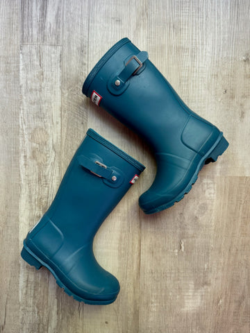 Hunter Teal Boots