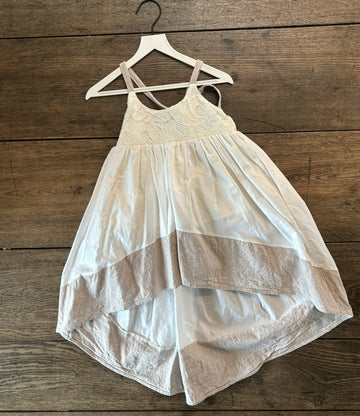 Pleiades White Lace Top Dress