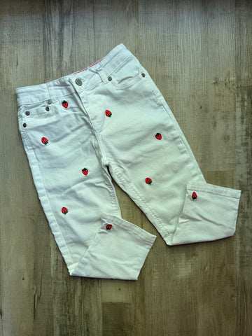 Mini Boden Strawberry Pants