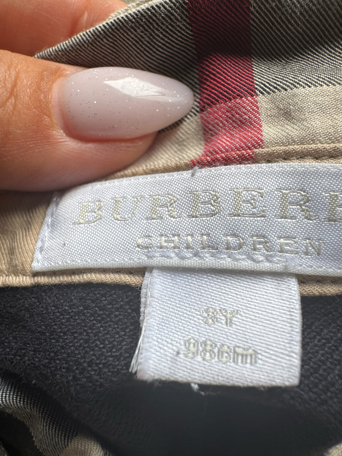 Burberry Navy Polo