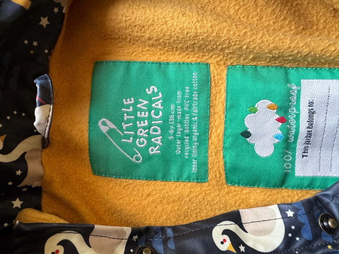 Little Green Radicals Swan Jacket - AS IS