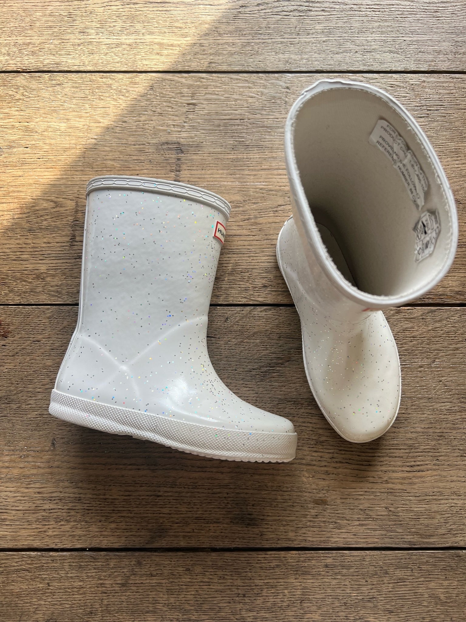 White Hunter Boots