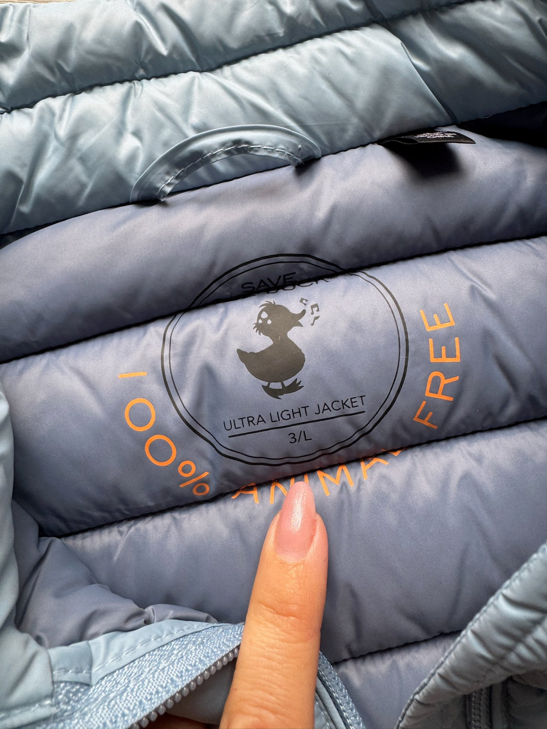 Save The Duck Blue Puffer Vest