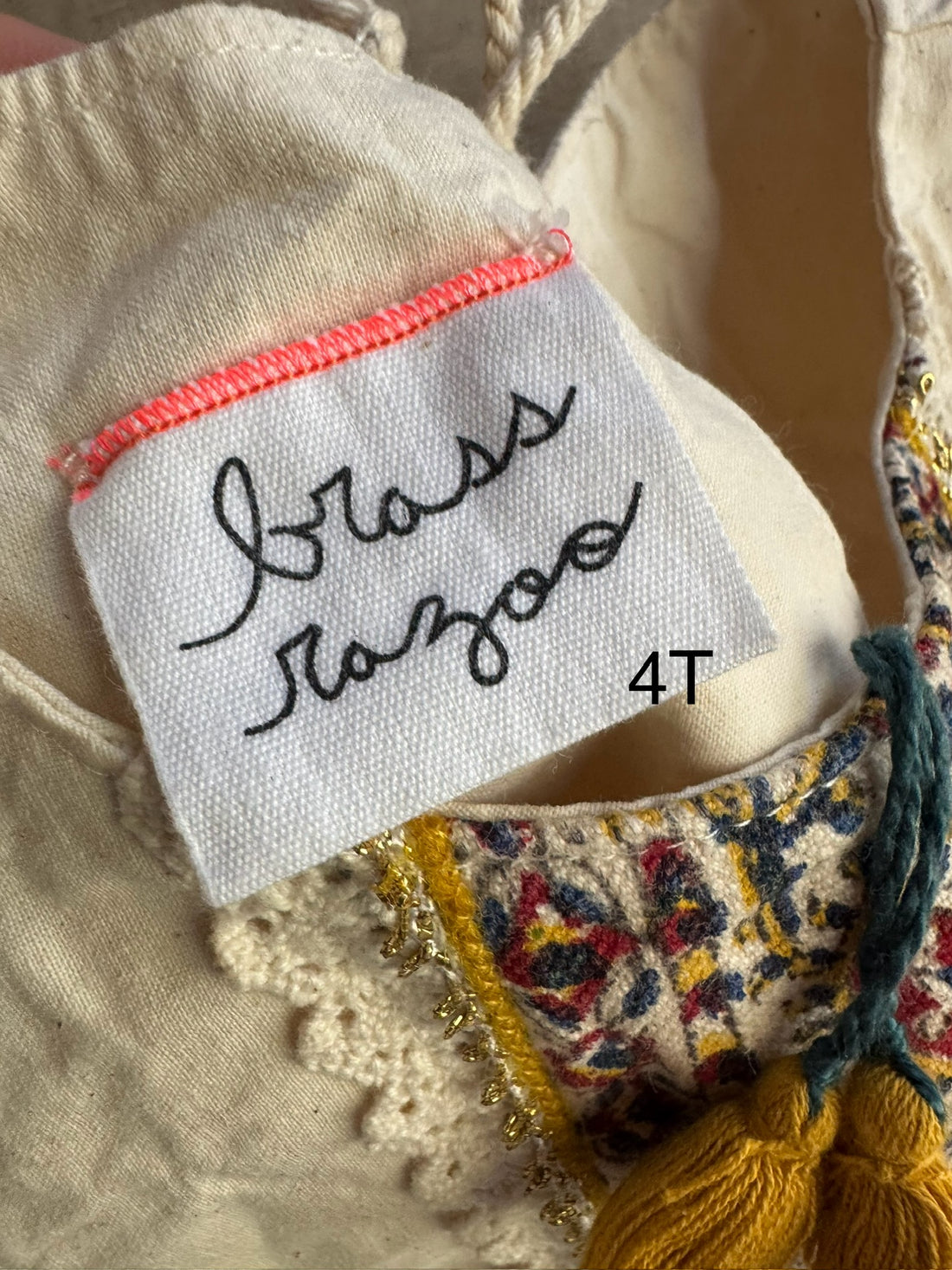 Brass Razoo Handmade Dress