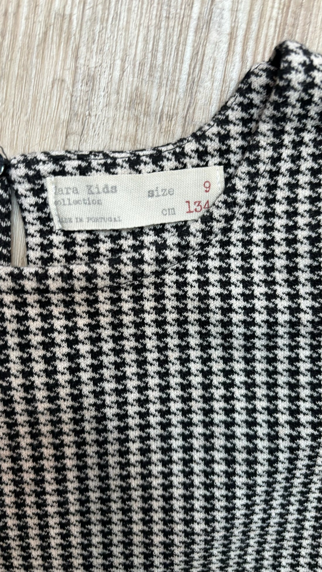 Zara Houndstooth Dress