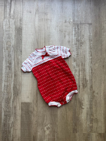 Vintage Red Heart Bubble