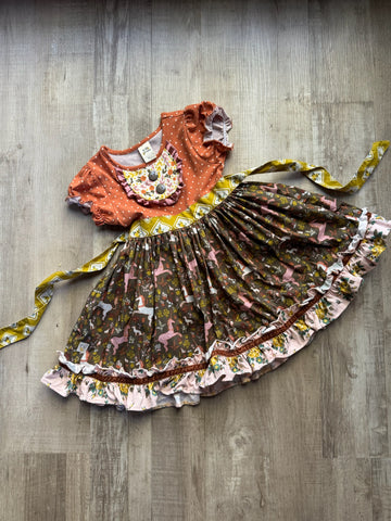 Wild Flowers Fall Dress