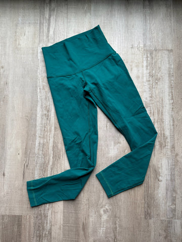 Lulu Green Leggings