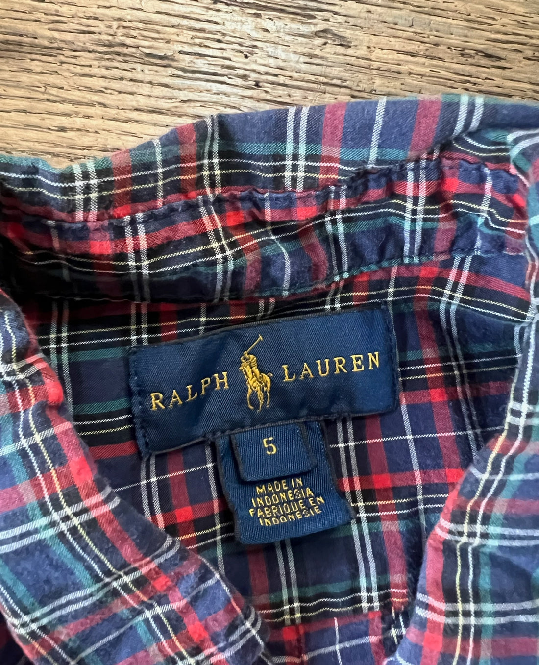 Ralph Lauren Plaid Button Down