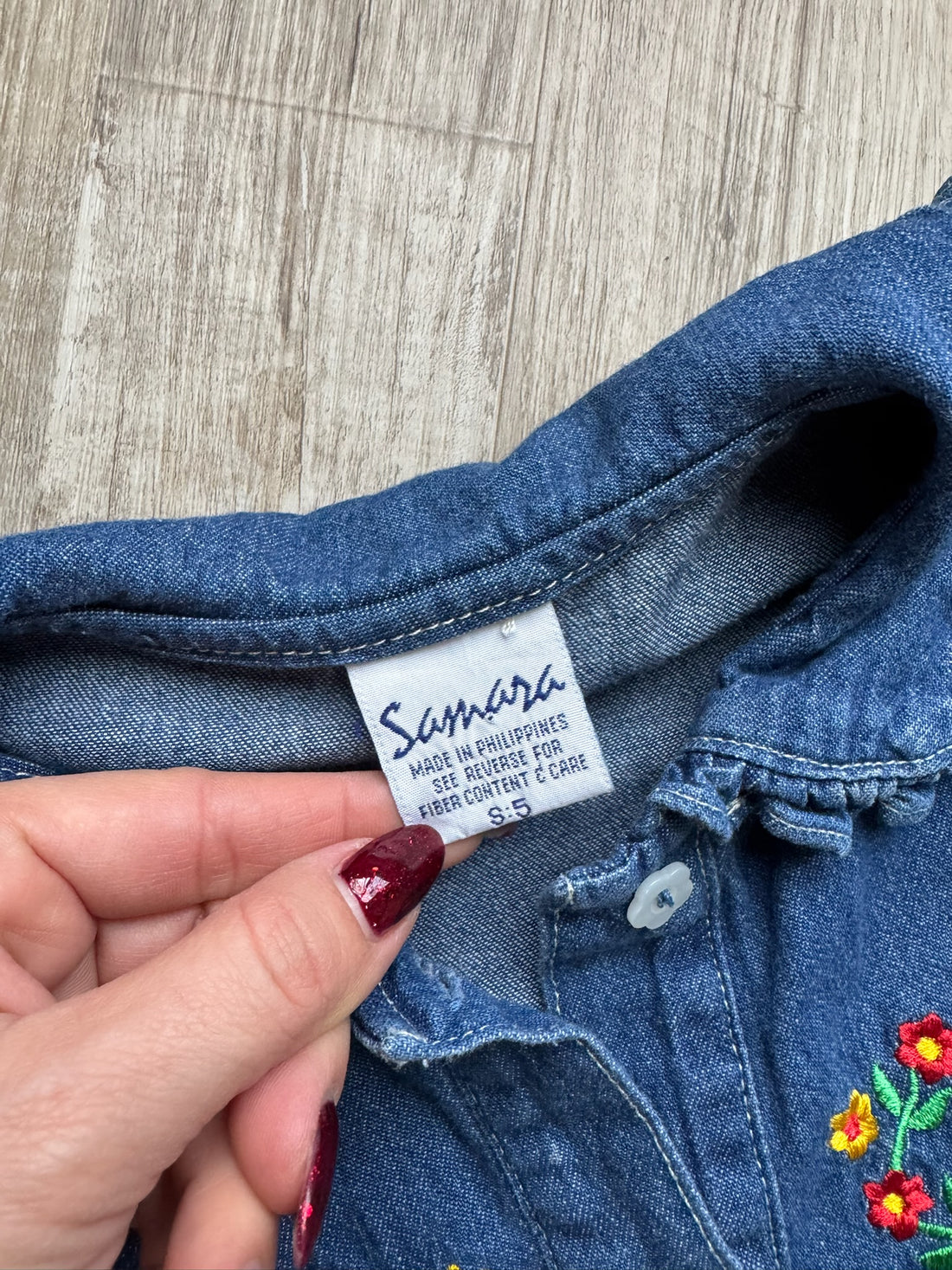 Samara Vintage Jean Dress