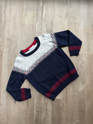 The Little White Company Navy Sweater