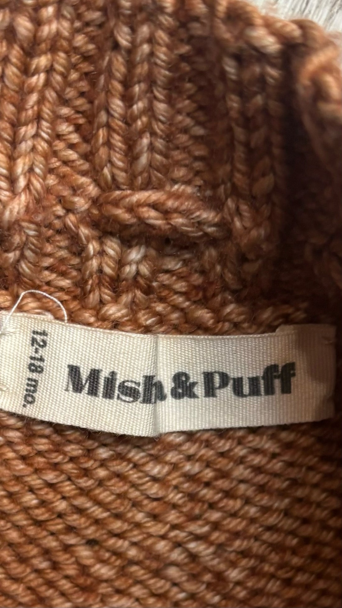 Misha & Puff Rose Gold Wool Skirt