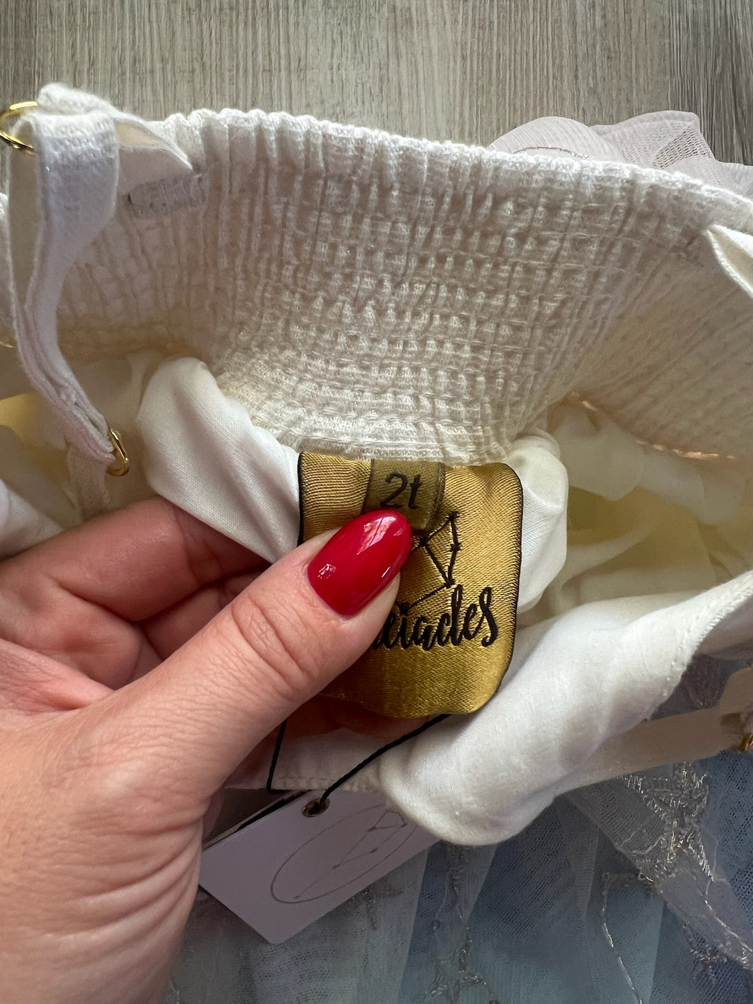 Pleiades Blue Silver Star Tulle Dress