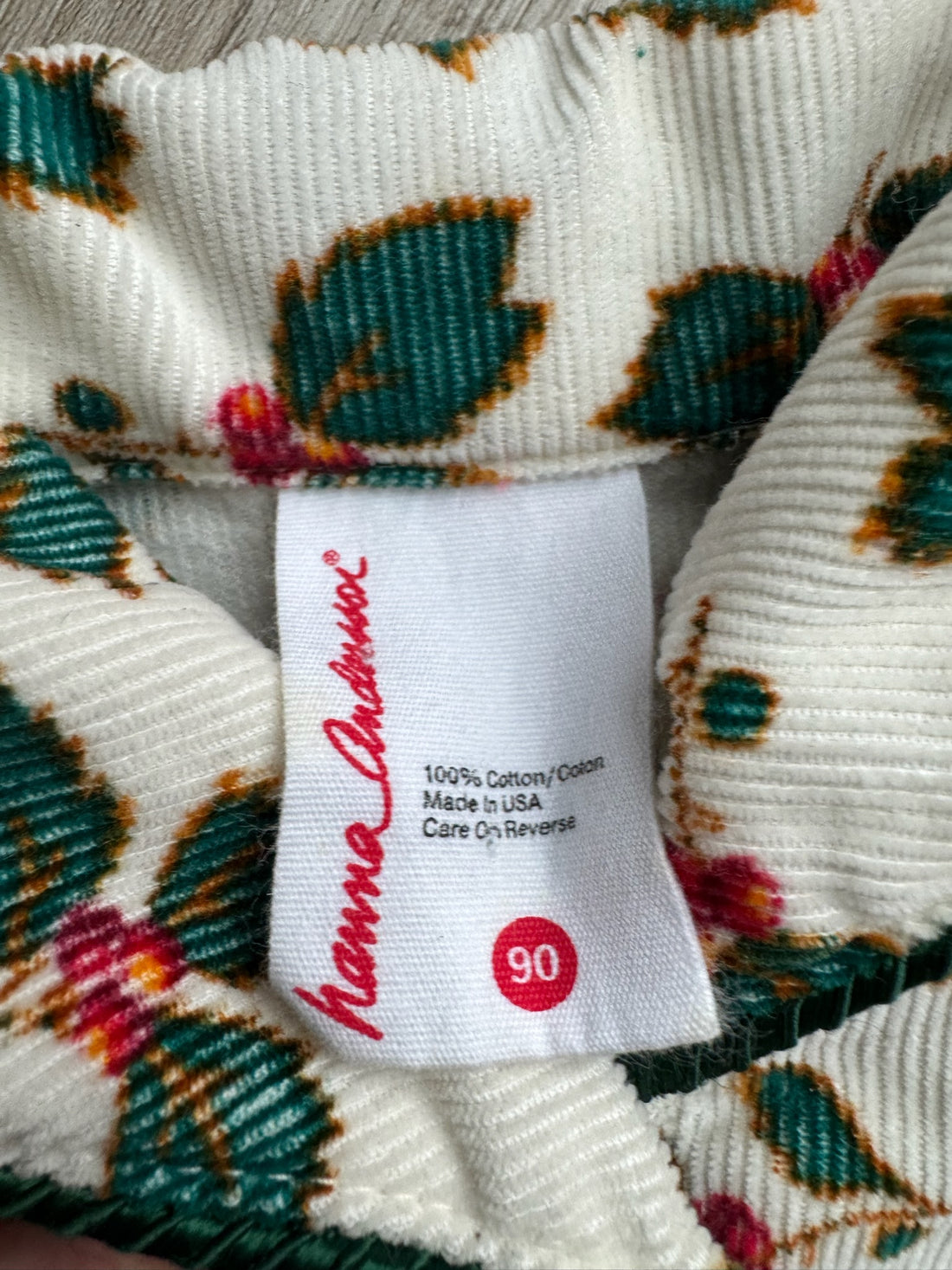 Hanna Andersson Christmas Holly Dress