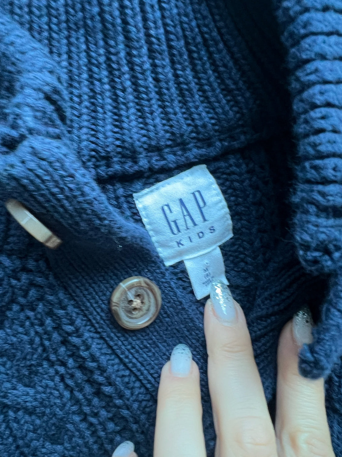 Gap Knit Navy Sweater