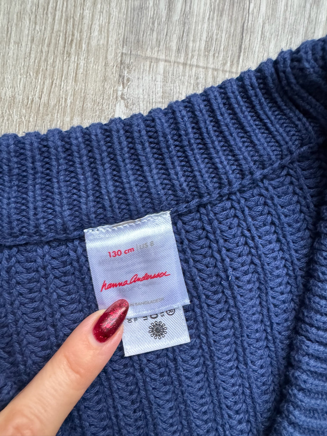 Hanna Andersson Navy Cardigan