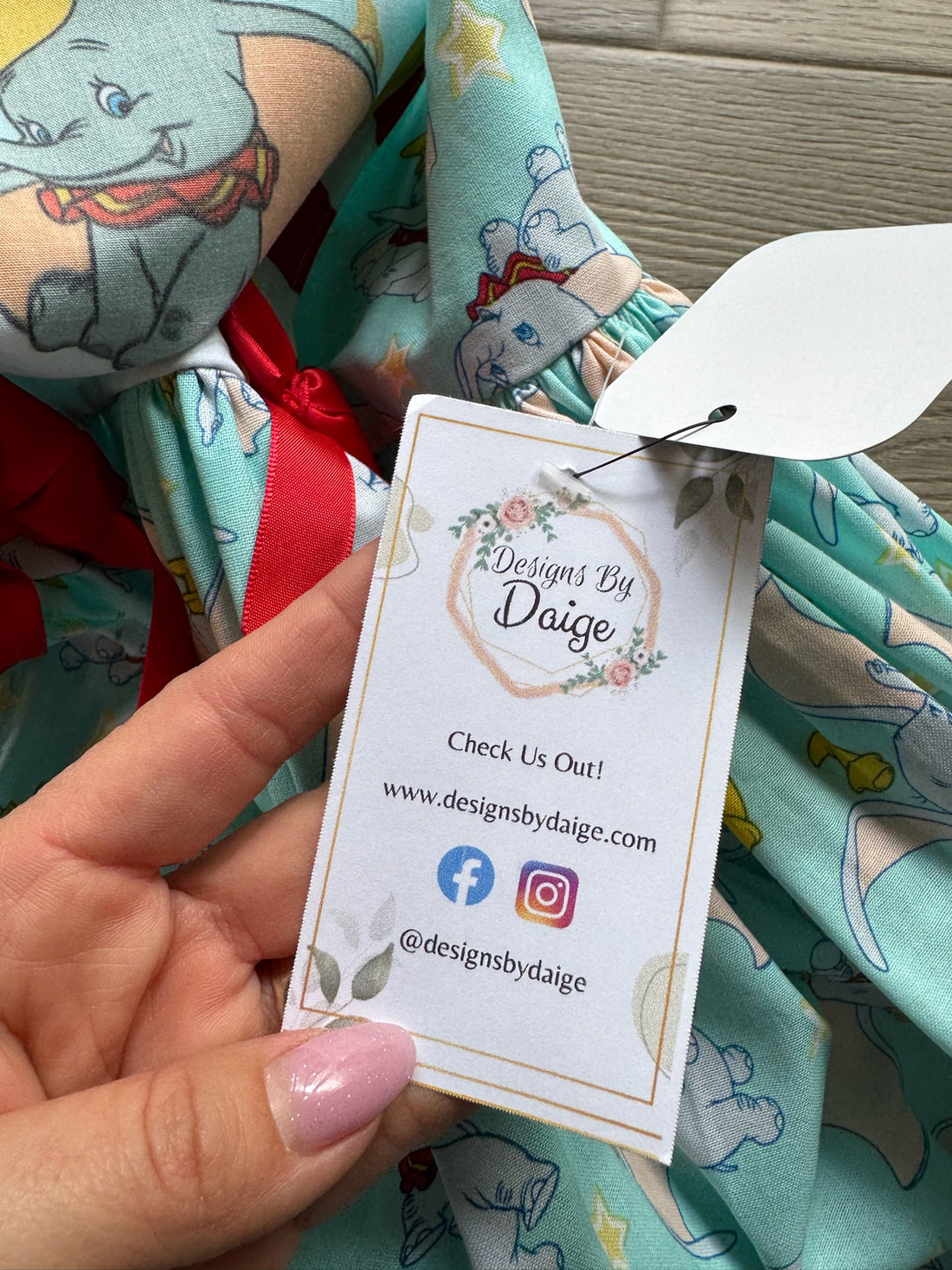 Designs By Daige Dumbo Dress - NEW