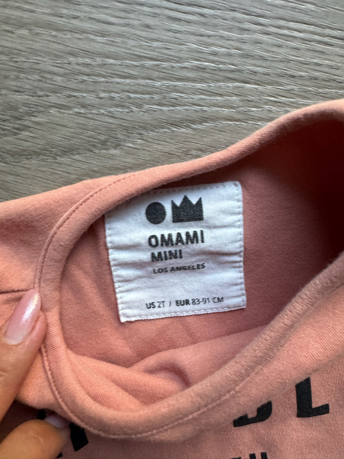 Omami Mini Orange Pullover