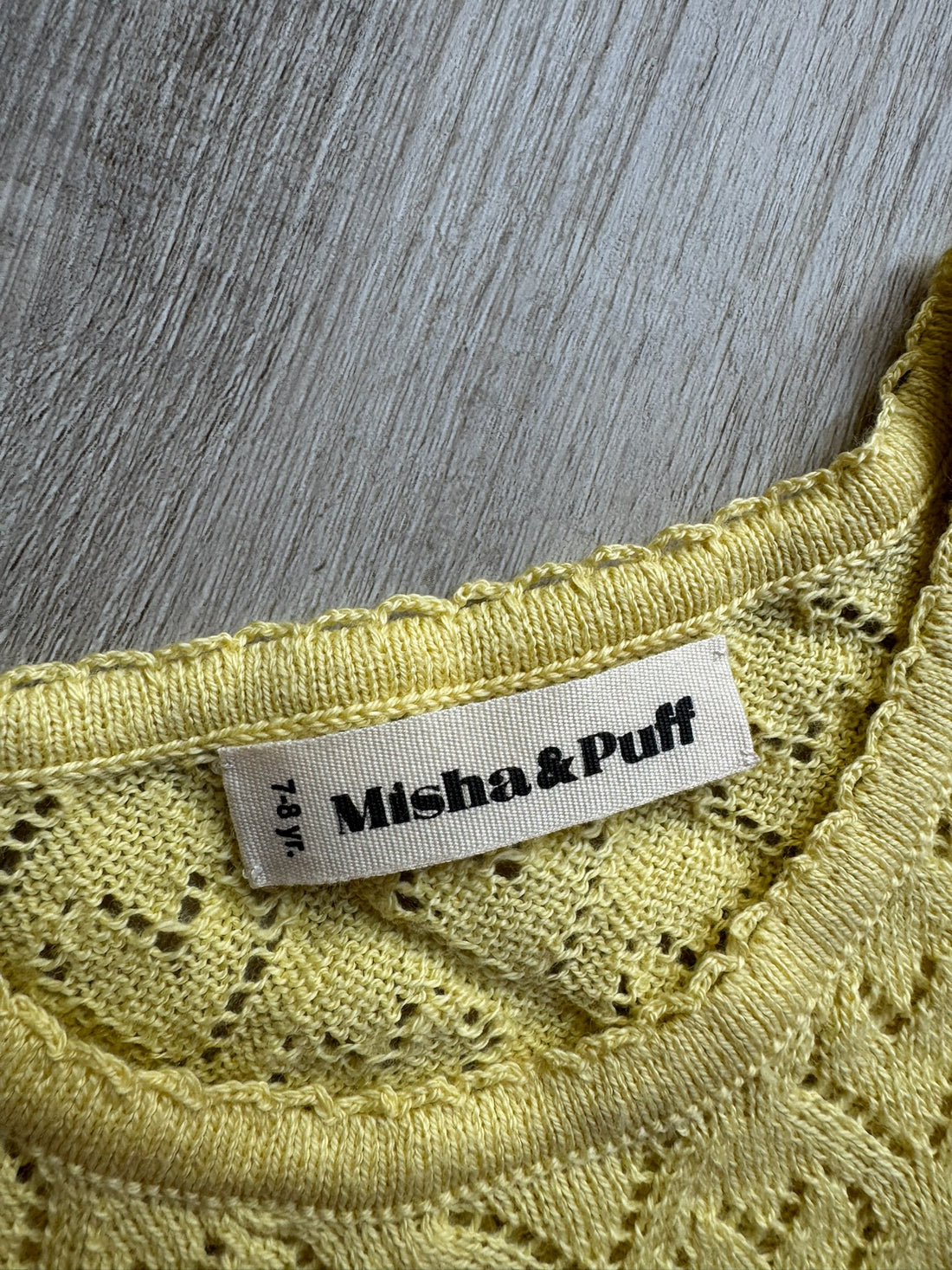 Misha & Puff Yellow Sweater