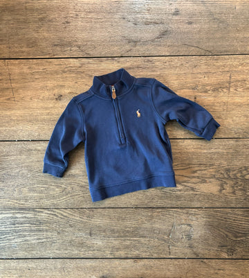 Ralph Lauren Navy Half Zip Pullover
