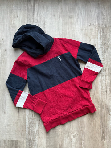 Next Red & Navy Hoodie Shirt