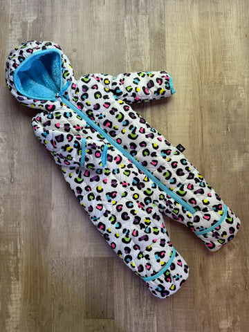 Spyder Leopard Print Snowsuit