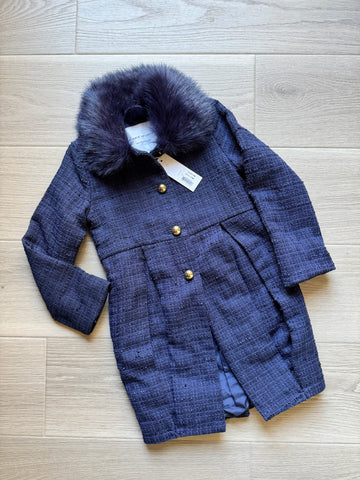 Janie & Jack Navy Coat - NEW