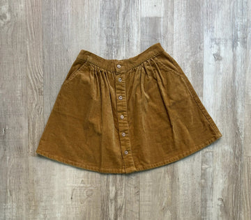 Rylee & Cru Brown Cord Skirt - NEW