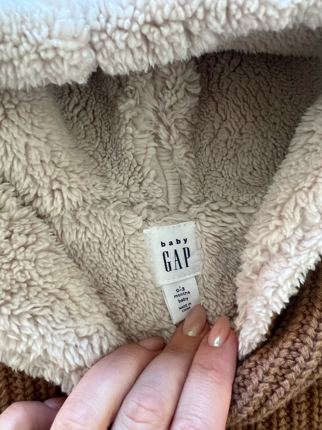 Gap Brown Sweater Jacket