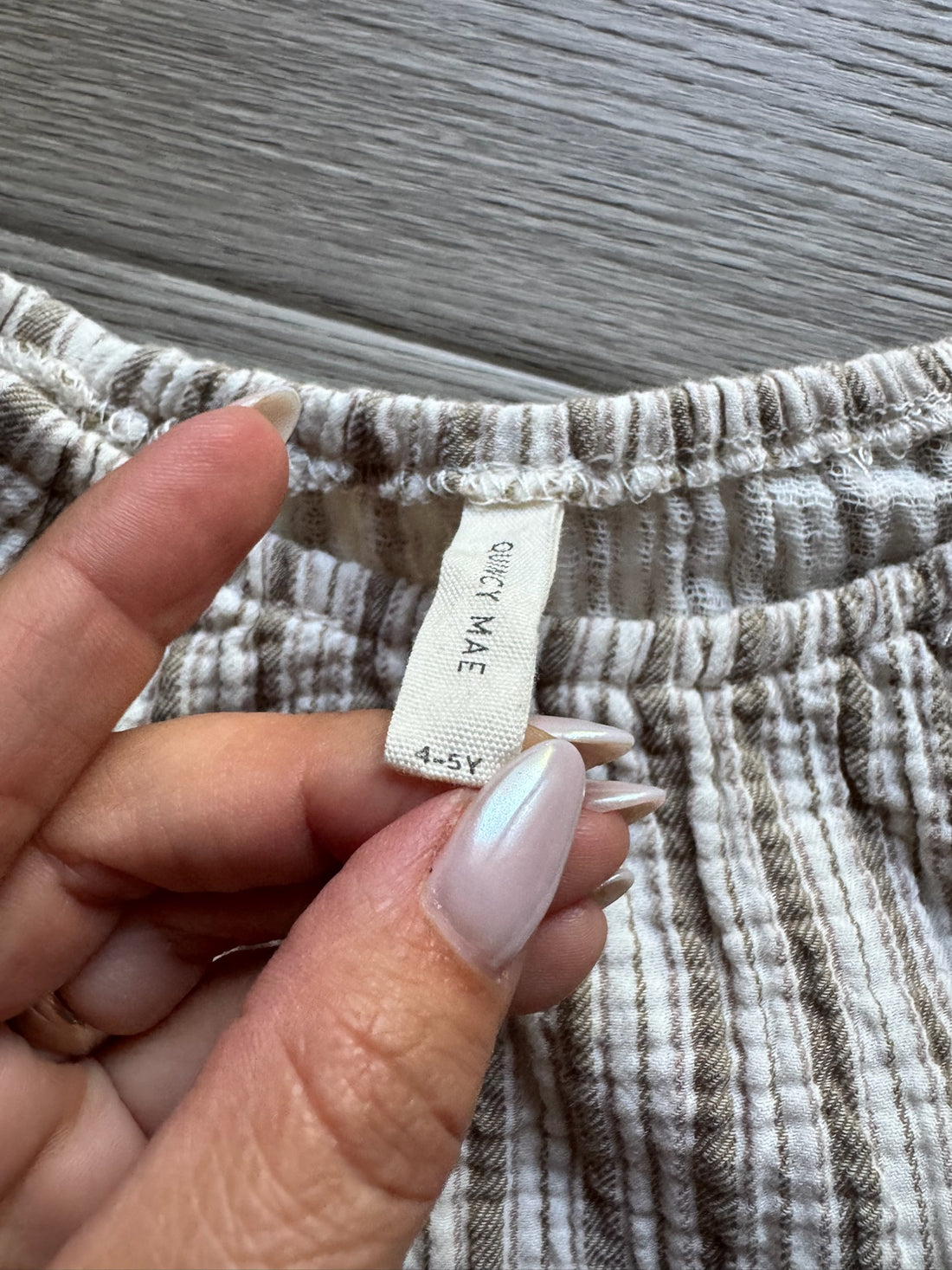 Quincy Mae Stripped Top