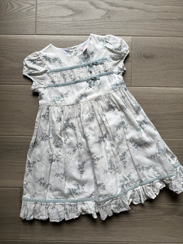 Janie & Jack Vintage White Floral Dress