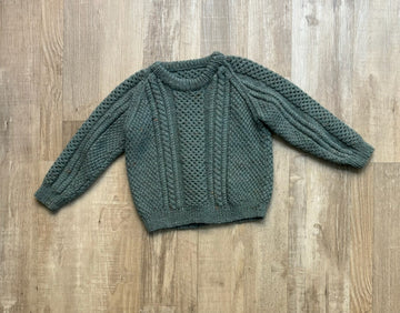 Hand Knit Wool Sweater