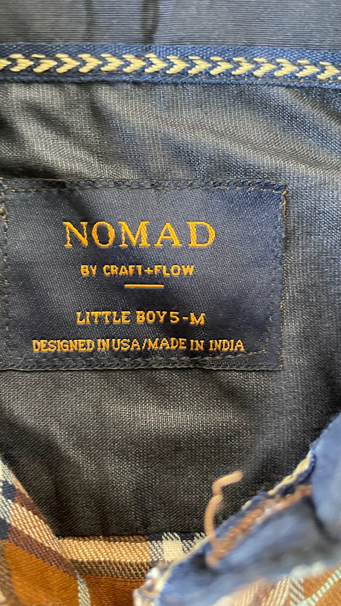 Nomad Plaid Button Down - NEW