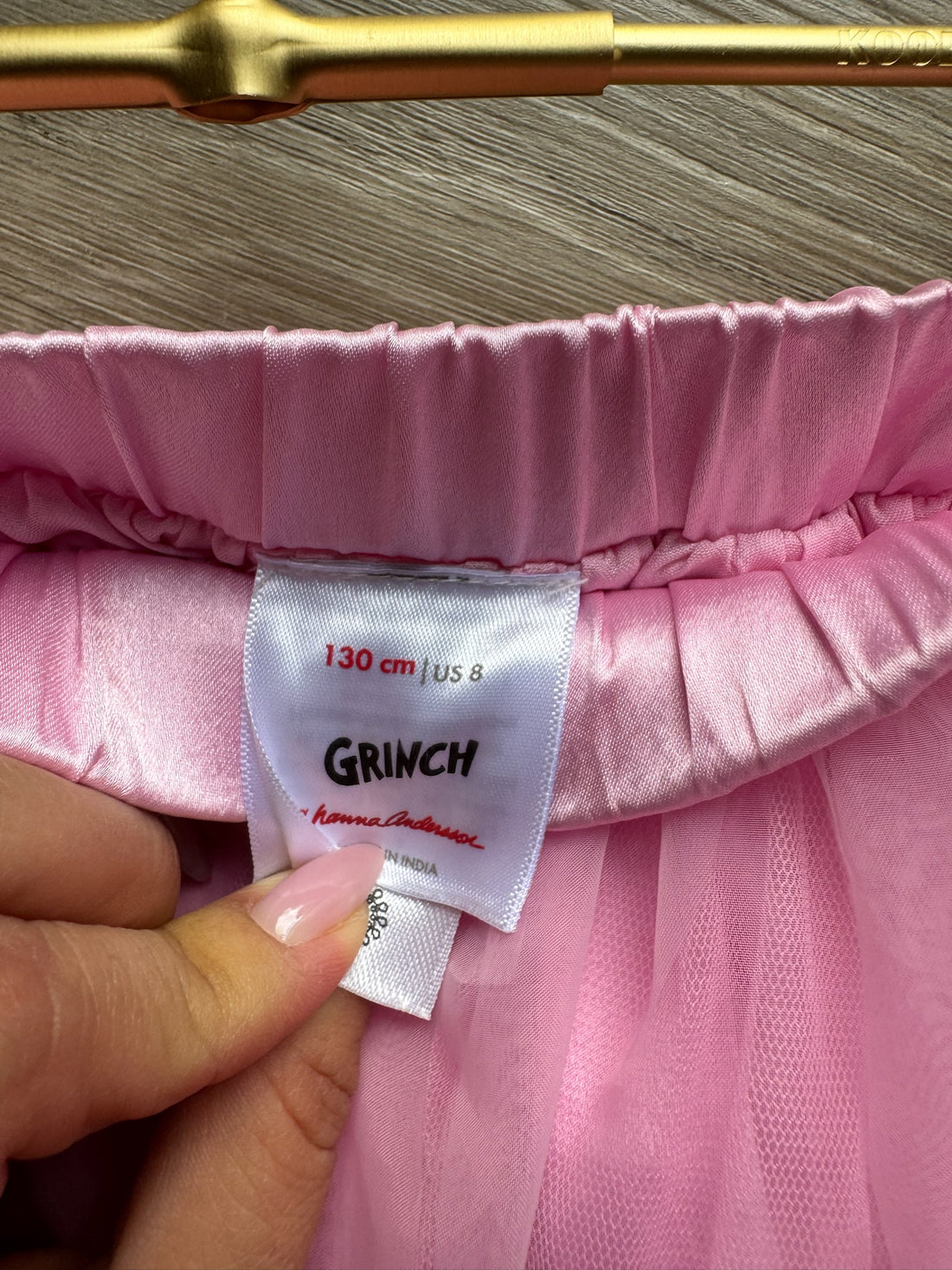 Hanna Andersson Grinch Tulle Skirt