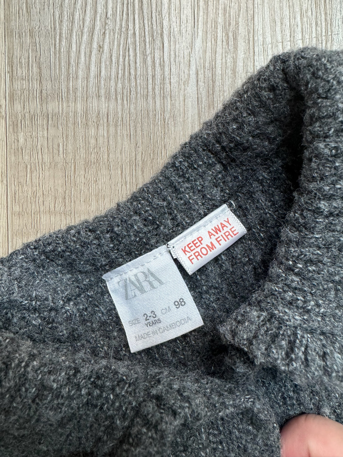 Zara Grey Cardigan