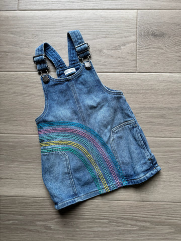 Next Denim Rainbow Dress