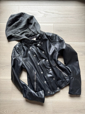 Free People Vegan Leather Jacket
