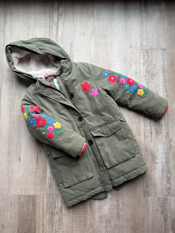 Mini Boden Green Coat