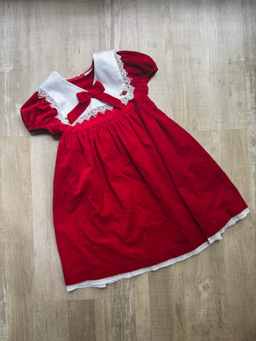 BT Kids Vintage Red Dress