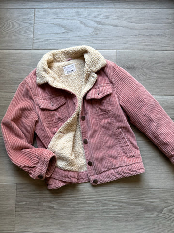 Zara Pink Corduroy Jacket