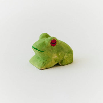 Painted Wooden Frog