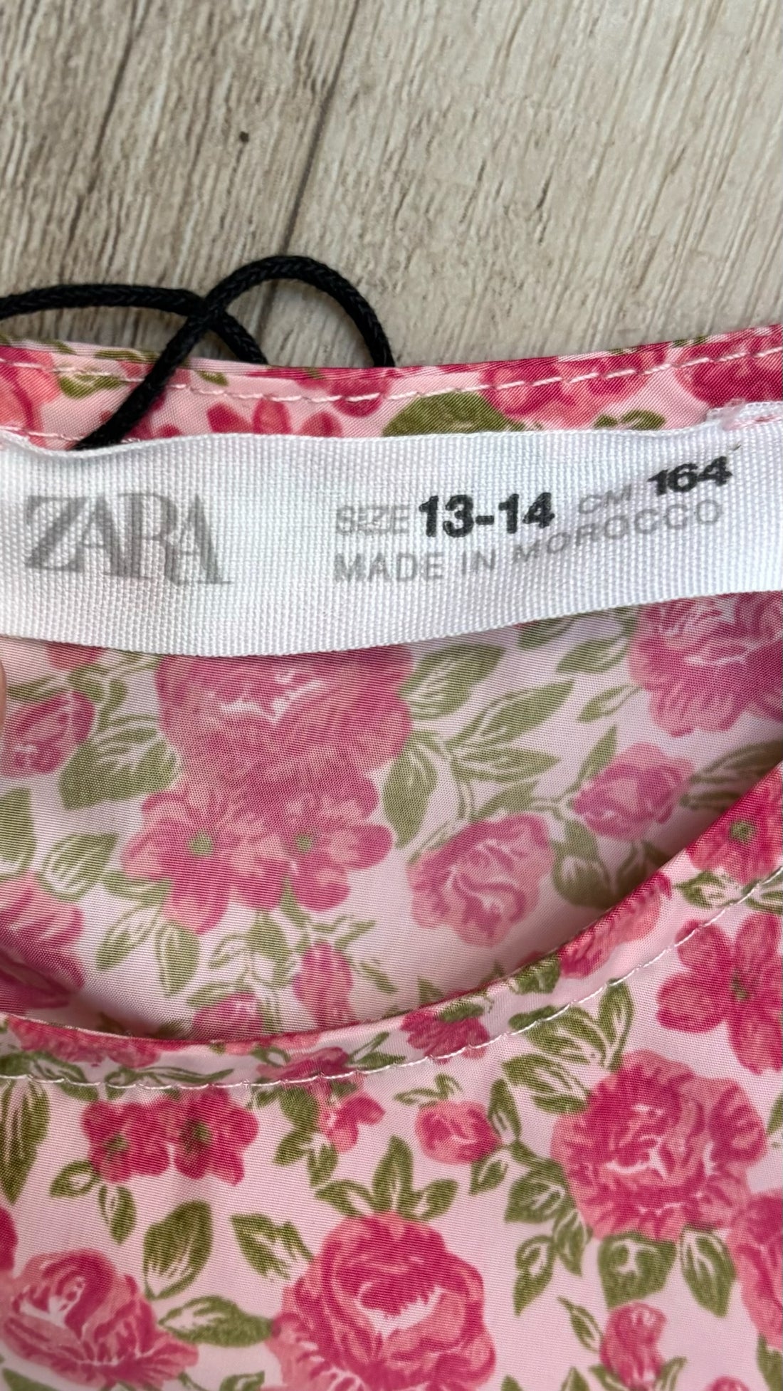 Zara Pink Floral Top