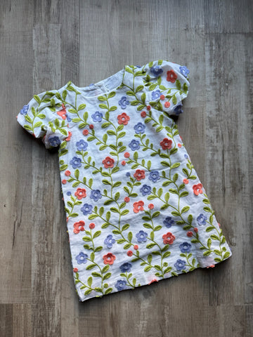 Janie & Jack White Floral Dress