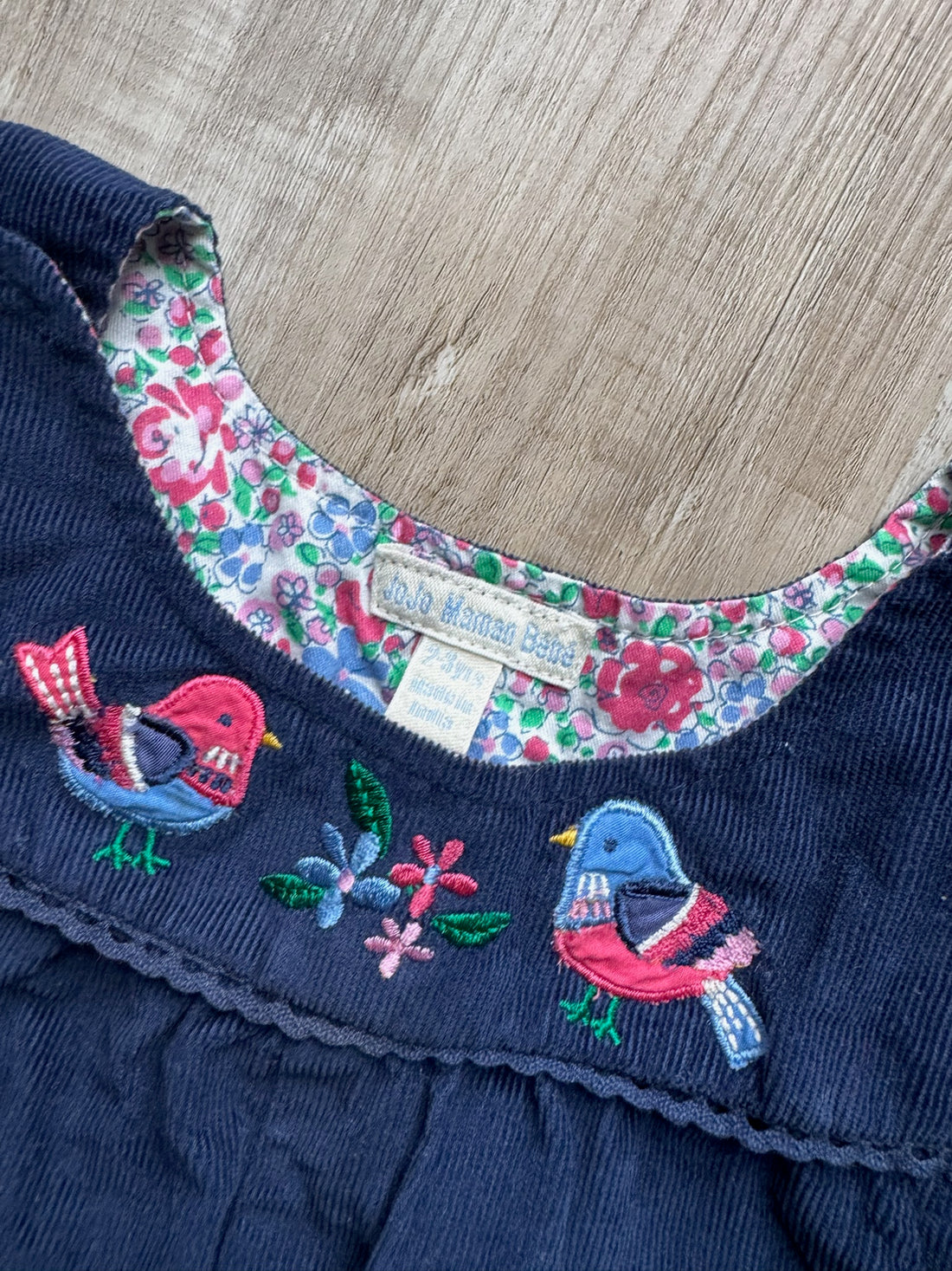 JoJo Maman Bebe Navy Bird Jumper