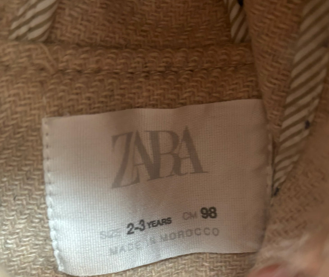 Zara Cream Wool Coat