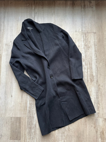 Banana Republic Black Long Jacket