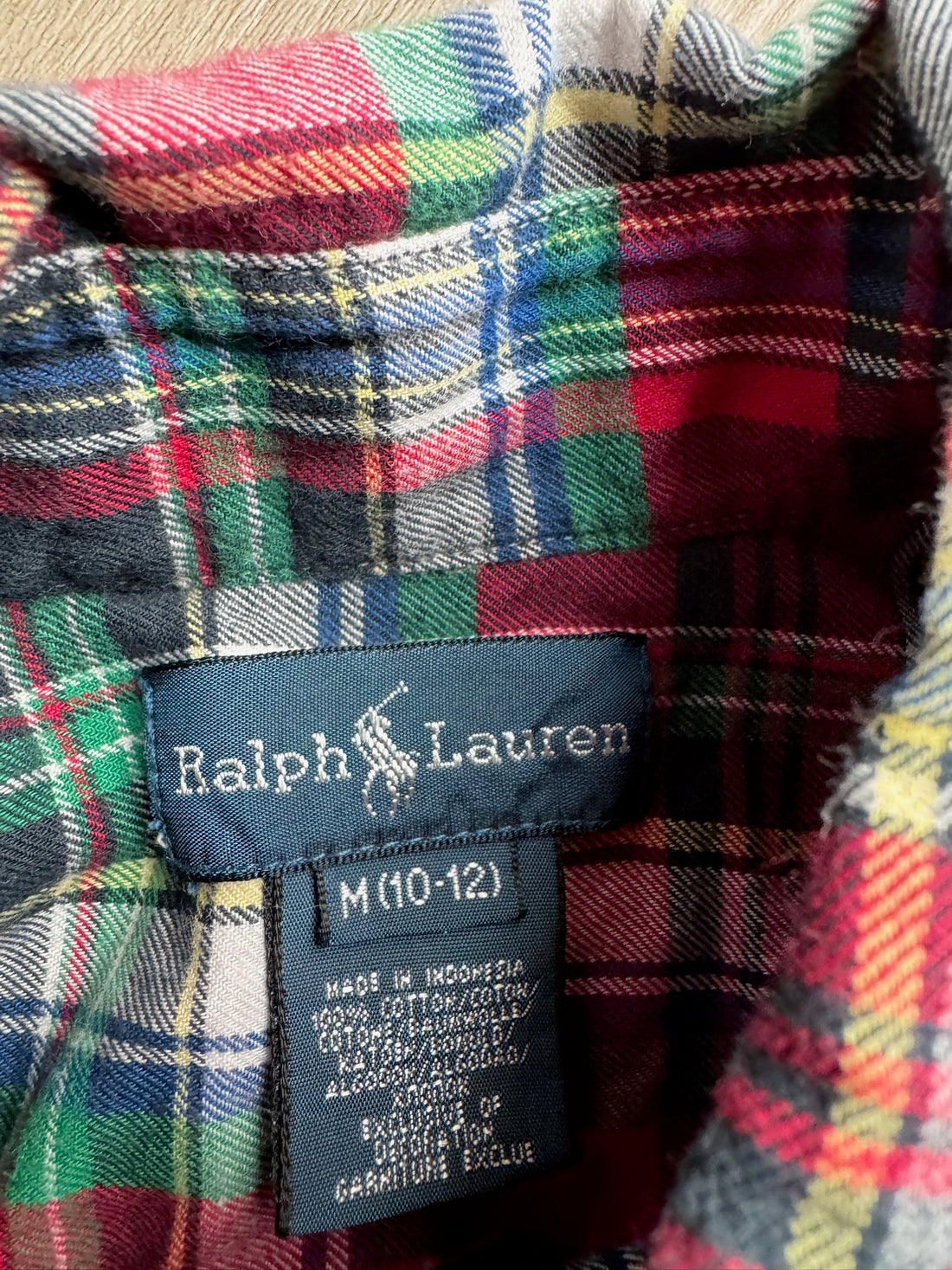 Ralph Lauren Plaid Button Down
