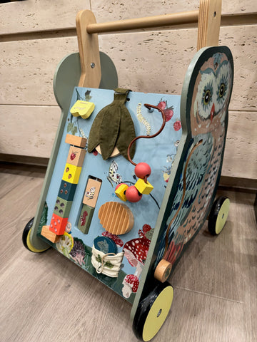 Wildwoods Owl Push Cart