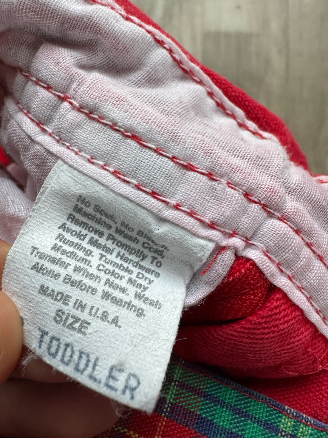 Oshkosh Vintage Red Overalls