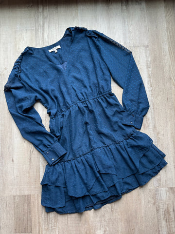 Free Generation Blue Swissdot Dress
